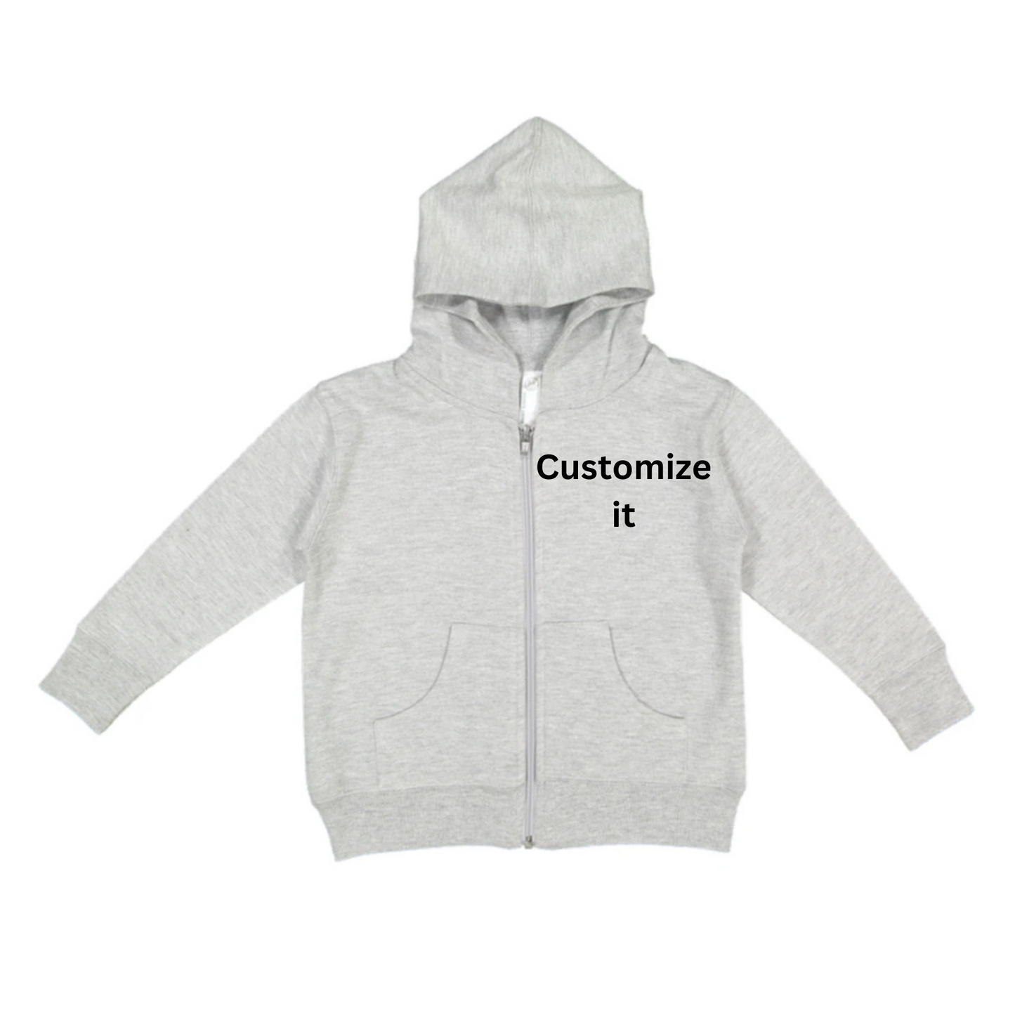 Custom Youth Zip Hoodie