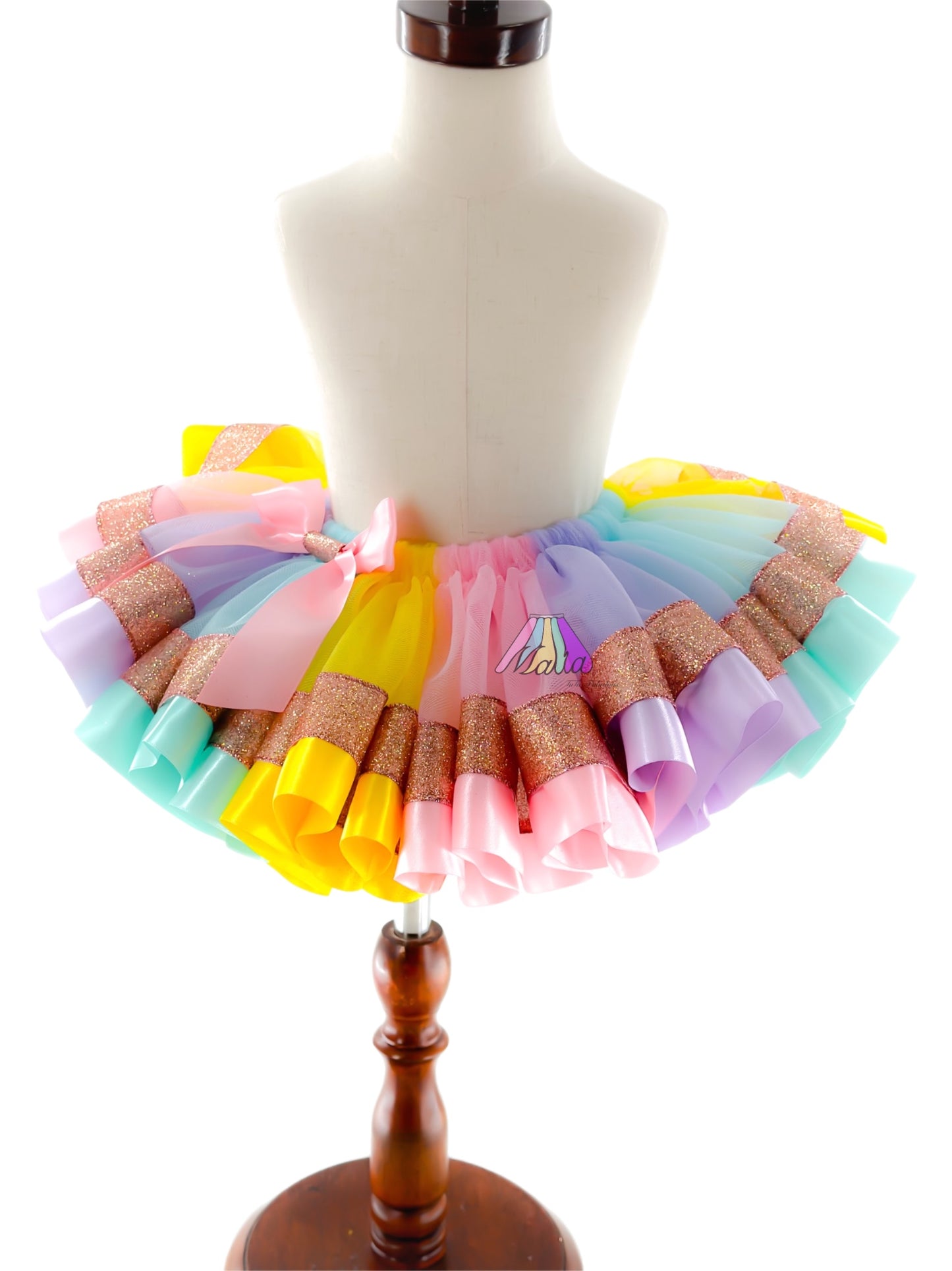 Custom Ribbon Trimmed Tutu