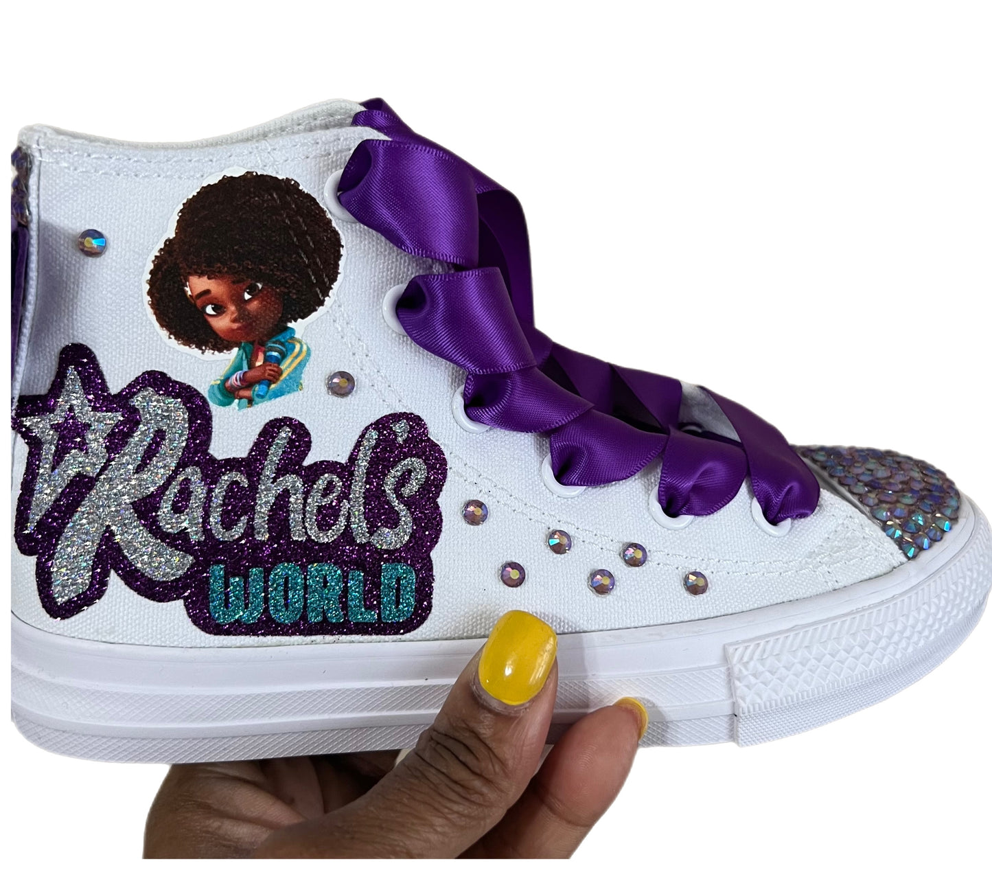 Custom Canvas Hi-Top Sneakers