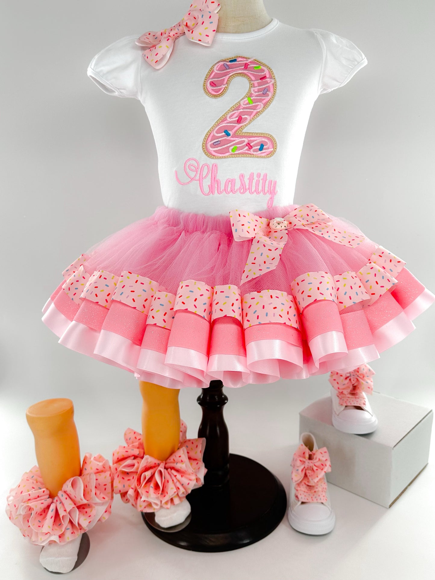 Pink Donut Tutu Ensemble