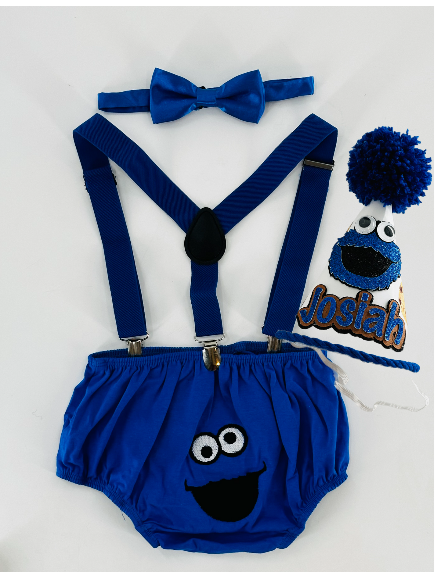 Baby Boy Smash Cake Bowtie Outfit