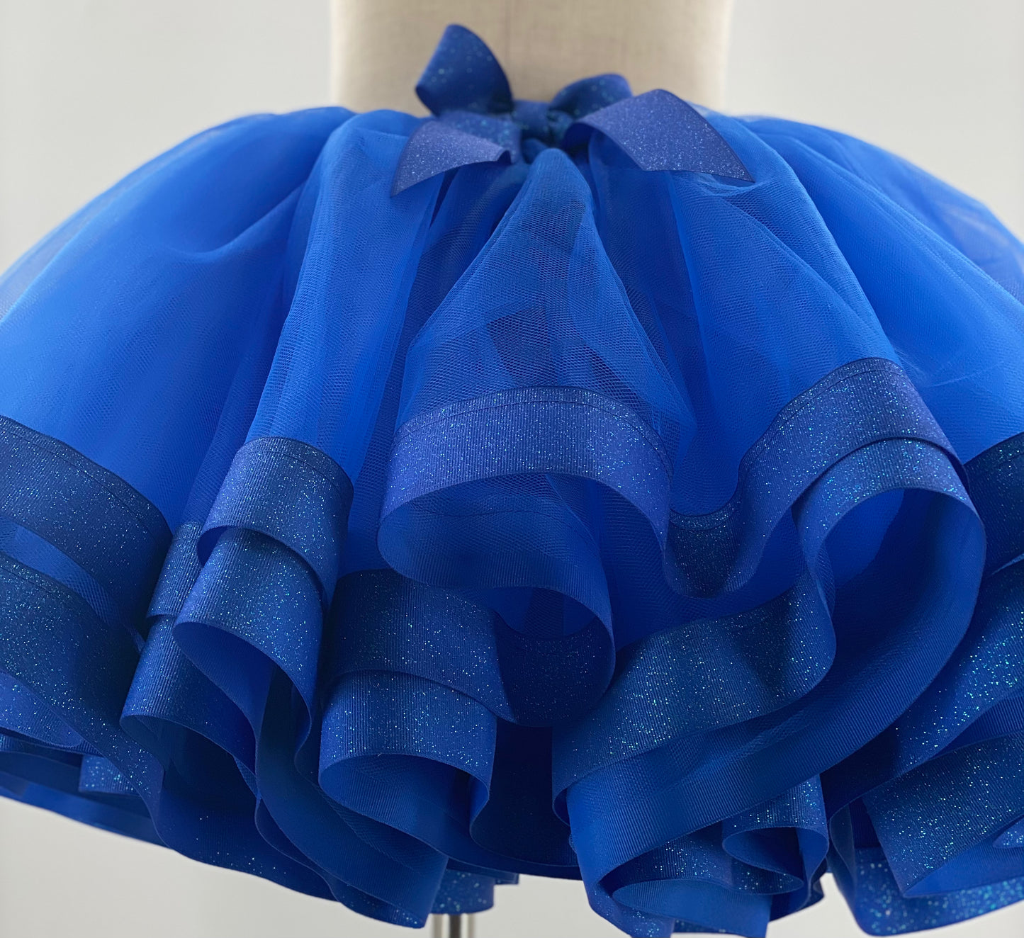 Blue Magic Ribbon Trimmed Tutu