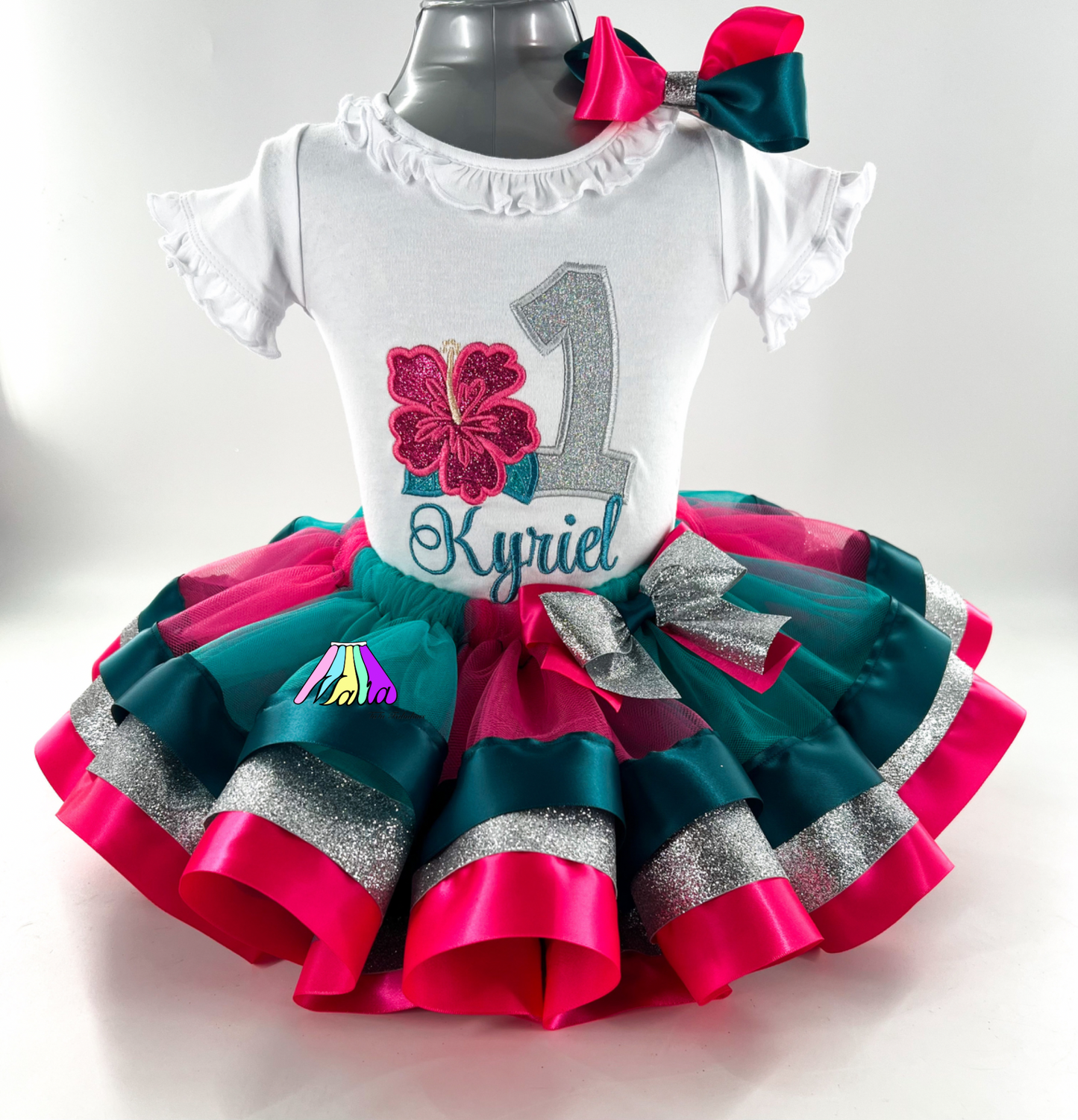 Tropical Glam Tutu Outfit