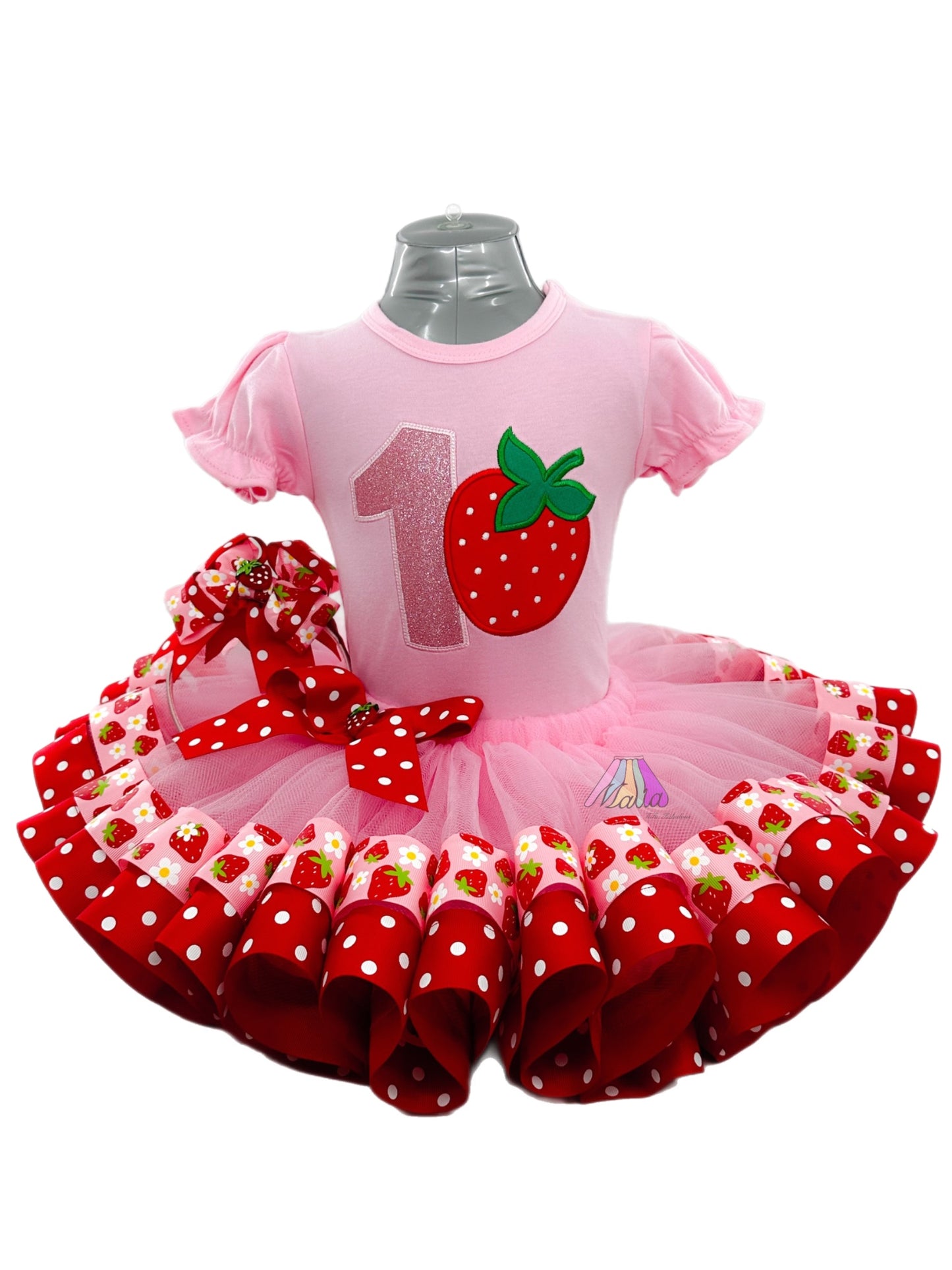 Strawberry Tutu Ensemble