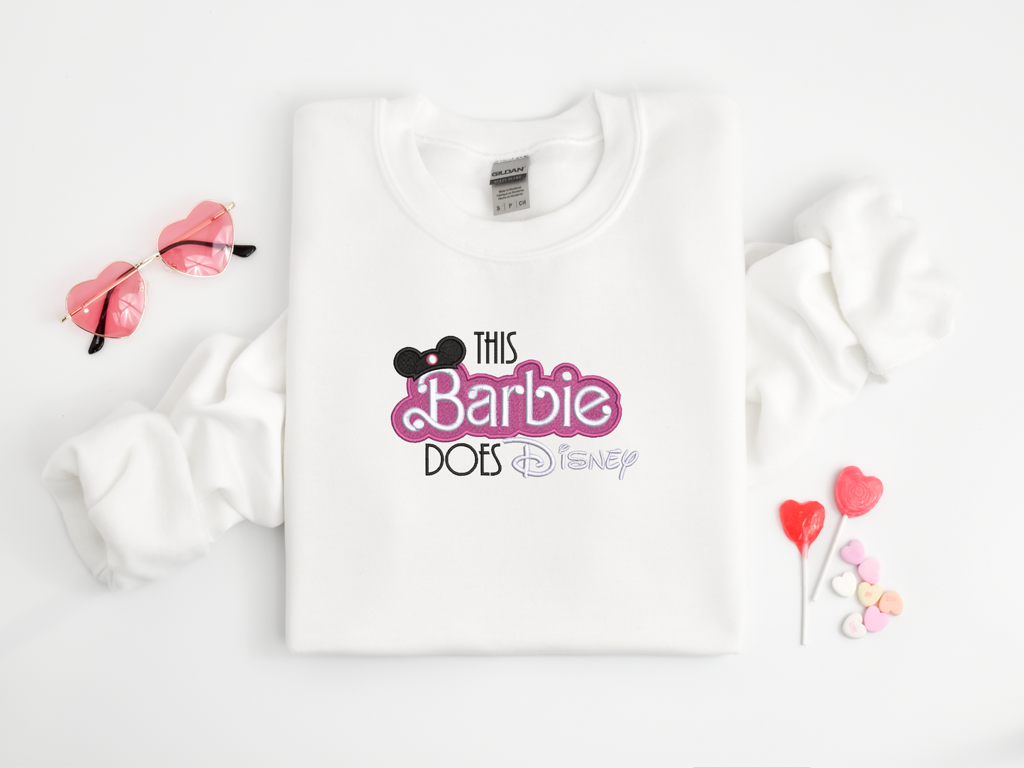Happiest Place on Earth Park & Barbie Inspired Sweat Shirt