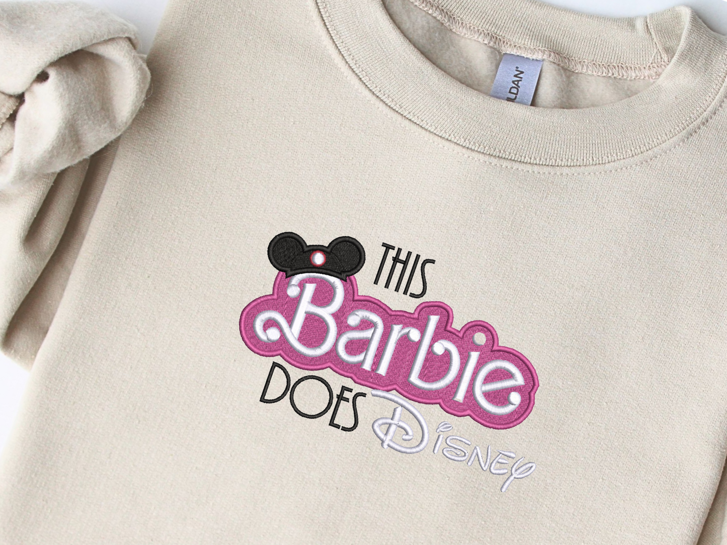 Happiest Place on Earth Park & Barbie Inspired Sweat Shirt