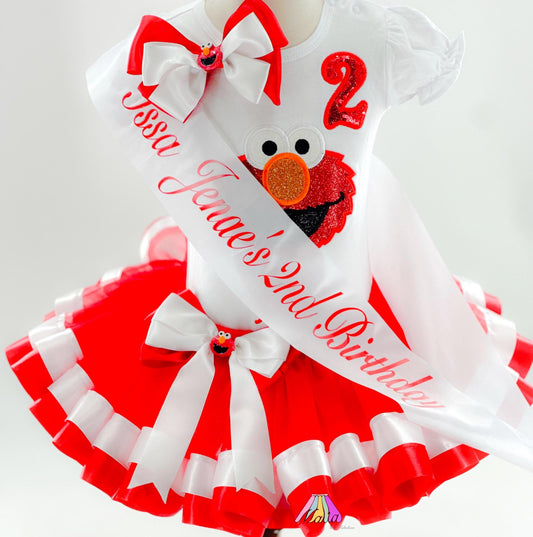 Monster Inspired Tutu Outfit