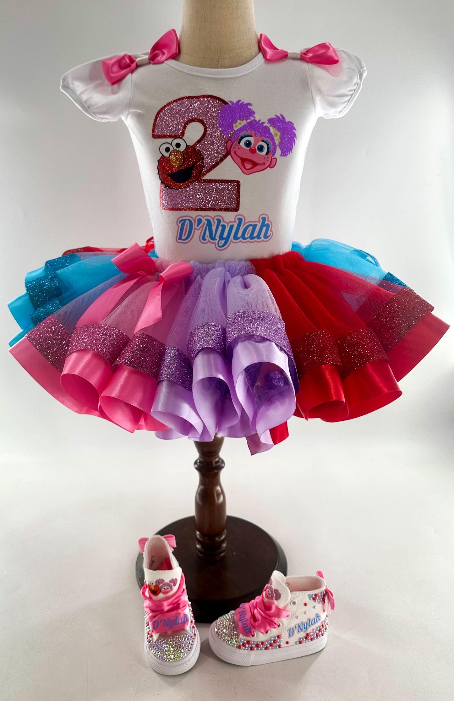 Monster Inspired Tutu Outfit