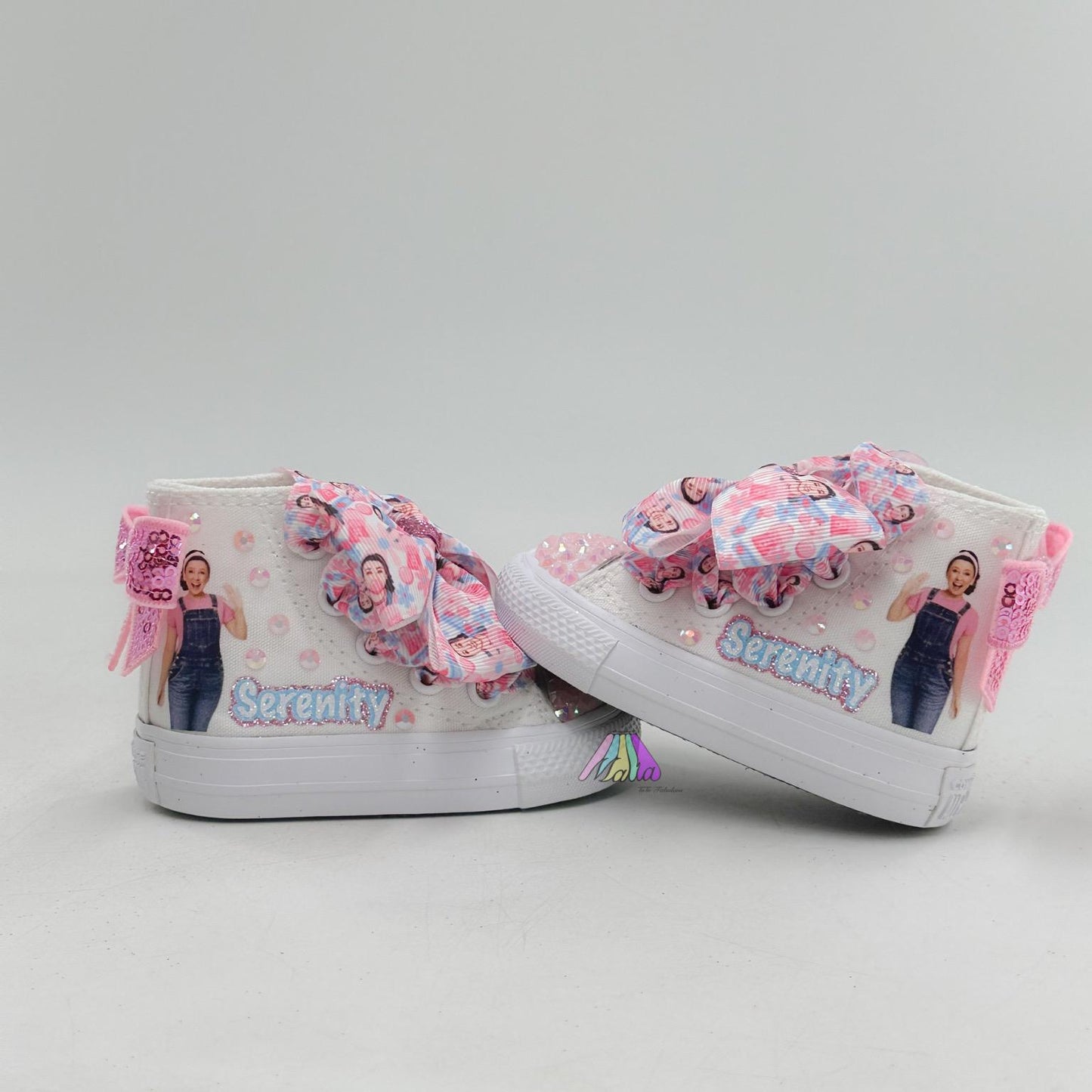 Miss Rachel Birthday Tutu Outfit: Custom Shirt, Bow & Sneakers