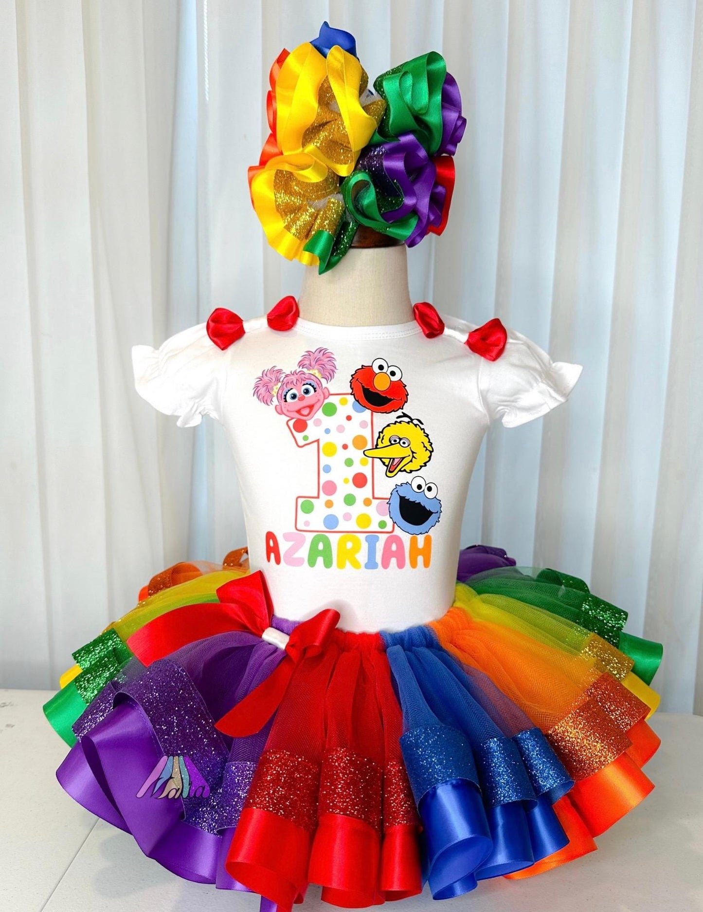 Monster Inspired Tutu Outfit